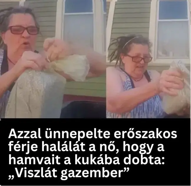 Azzal ünnepelte erőszakos férje halálát a nő, hogy a hamvait a kukába dobta: „Viszlát gazember”