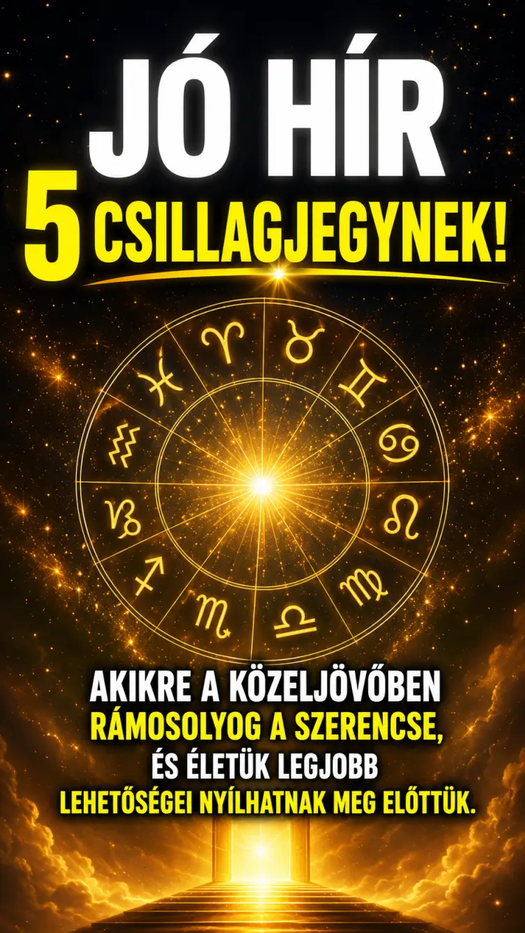 Jó hír 5 csillagjegynek
