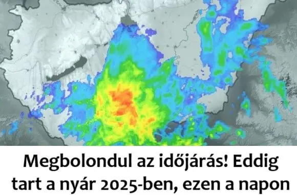 Megbolondul az idojaras Eddig tart a nyar 2025 ben 1