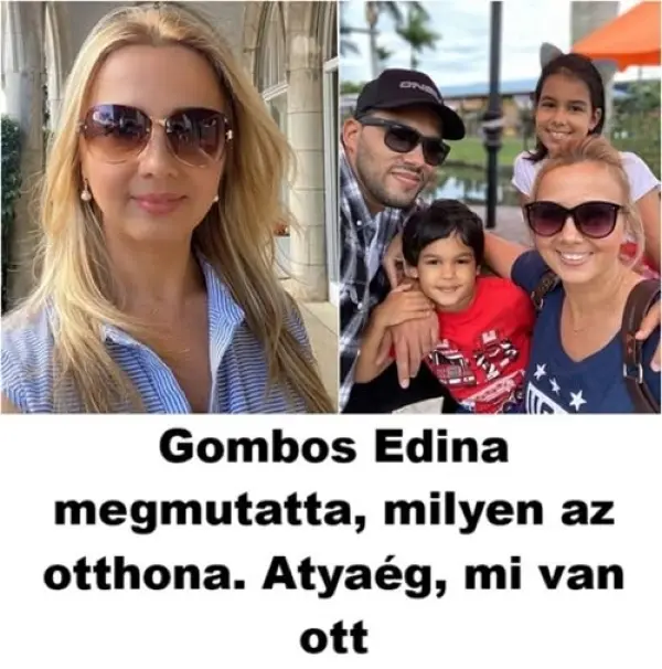 Gombos Edina megmutatta, milyen az otthona. Atyaég, mi van ott