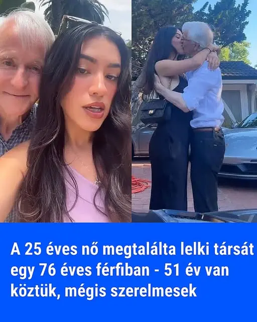 A 25 éves nő és 76 éves párja között 51 év a korkülönbség – mégis azt mondják: megtalálták egymásban a lelki társukat