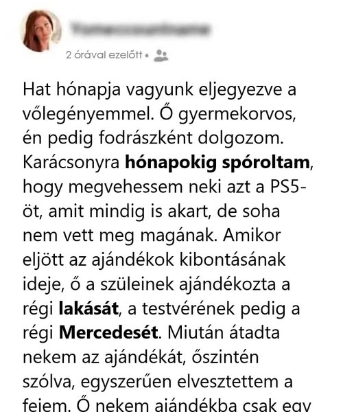 A karacsony amikor vegre tisztan lattam