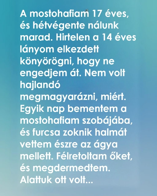 Miert konyorgott a lanyom